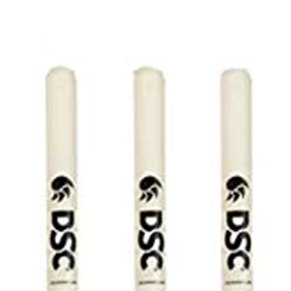 DSC Bleached And Polished Cricket Stumps Set with Bails