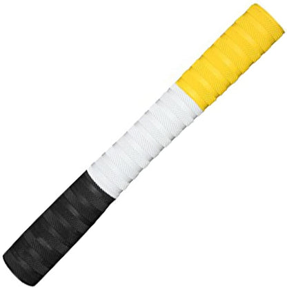 DSC Ring Chevron Cricket Grip | Color: Multicolor | Size: Standard | Pack of 1 | Material: Rubber | Improved control | Long-lasting performance | Easy installation | Use for all players