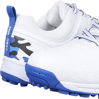SS Camo 9000 Cricket Shoe | For Men & Boys | Material: Polyurethane (PU) | Lightweight | Improved stability in the game