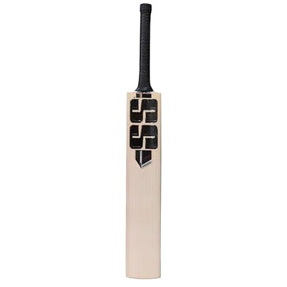 SS Magnum Pro Cricket Bat für Herren und Jungen (Beige, Größe -Short Handle/SH/Mens/Full Size) | Material: Englische Weide | Leichtgewicht | Kostenlose Hülle | Spielfertig | Für fortgeschrittene Spieler | Ideal für Lederball