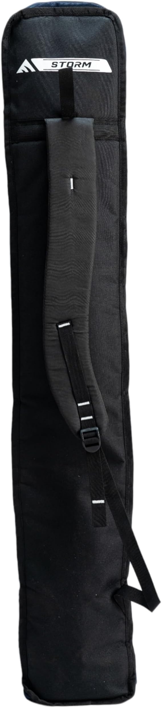 ALFA Storm Hockey-Tasche für zwei Schläger | Mehrfarbig | Verstellbar | Polyester | Leicht und strapazierfähig | Geräumiges Hauptfach | Reißverschlusstasche für Zubehör | Jali-Tasche für Organisation