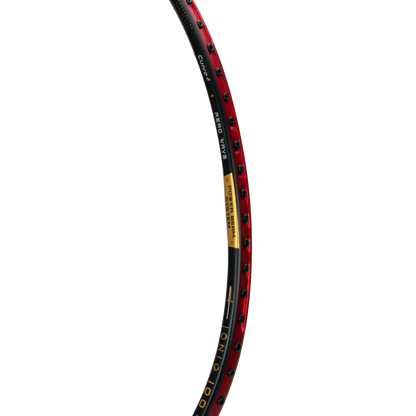 Hundred IONIQ 100 (4U) Badmintonschläger (Schwarz/Rot)