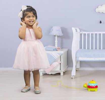 Funskool Giggles Tartaruga Gelato: Ziehspielzeug mit Quetsch- und Sprühfunktion, fördert die motorischen Fähigkeiten, geeignet für Kinder ab 18 Monaten, bunt und ideal für die Kleinen.