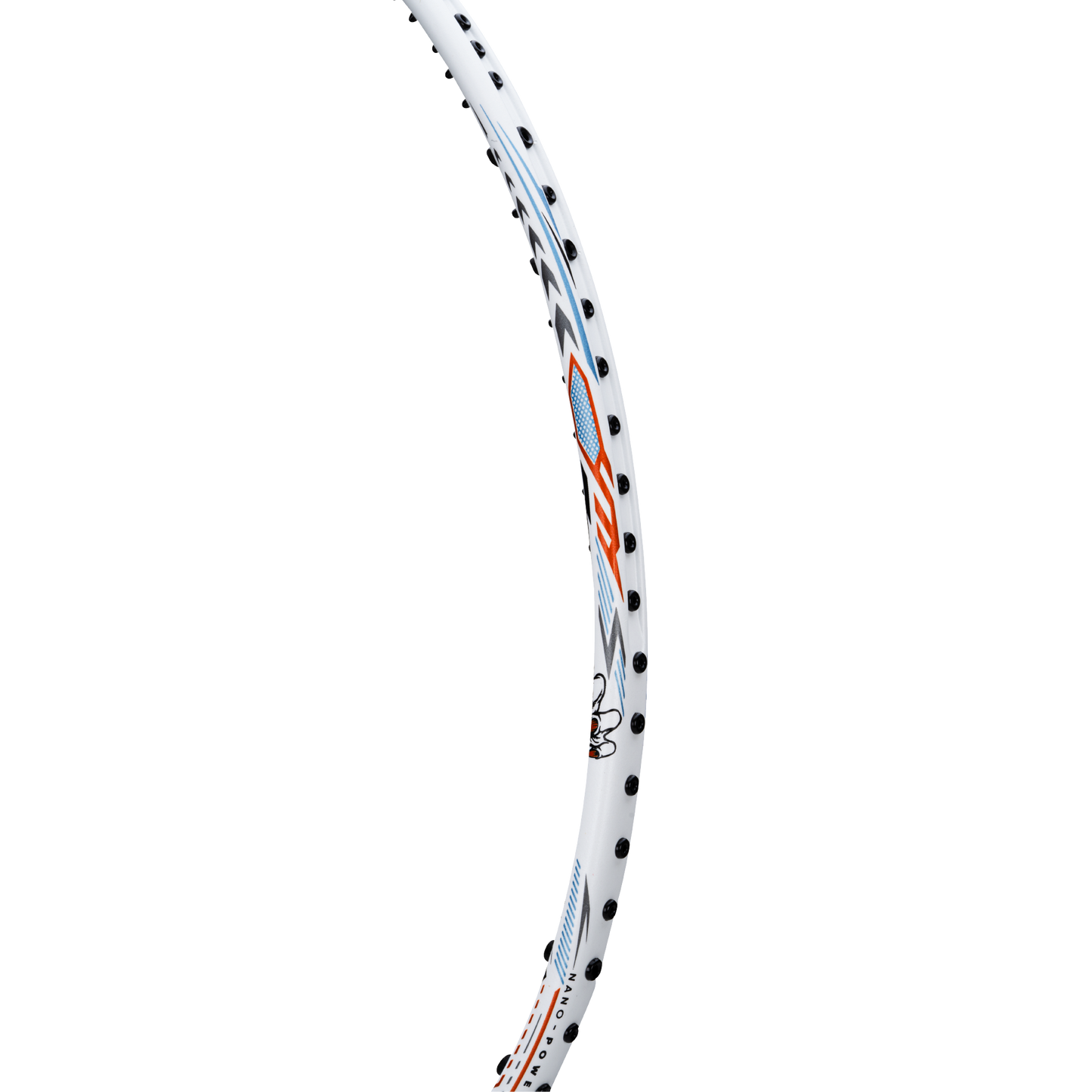 Hundred Power Slim Shaft Badmintonschläger mit Vaporshaft-Technologie – 7,0 mm flexibler Schaft | Nano PowerHead mit Curve2-Rahmen für Geschwindigkeit, Kontrolle und kraftvolle Smashes