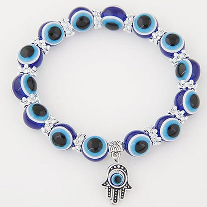 YouBella Evil Eye Armband für Mädchen und Frauen Mittlerer Kristall ohne Edelstein Mittlerer Kristall ohne Edelstein