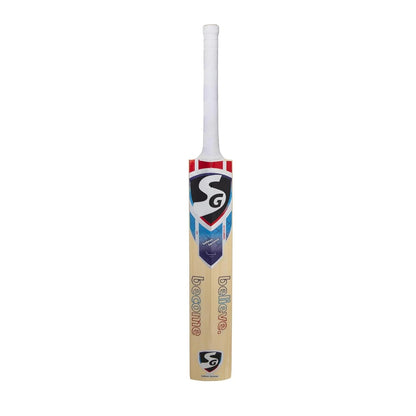 SG Max Cover Cricketschläger für Herren und Jungen (Beige) | Material: Kashmir Willow | Leichtgewicht | Free Cover | Spielfertig | Für Fortgeschrittene Spieler | Ideal für Lederball
