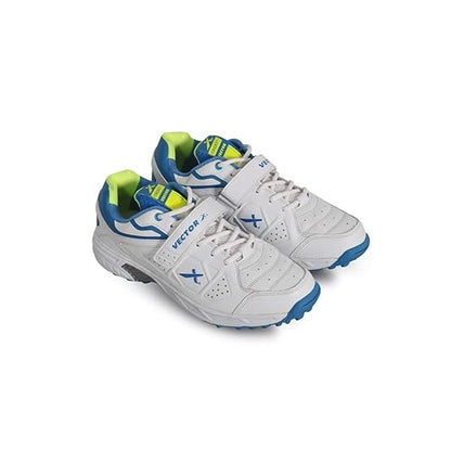 Vector X CKT-200 Cricketschuhe | Farbe: Mehrfarbig | Größe: 6 UK/ 7 US/ 40 EU | Material: PU | Für Männer & Jungen | Gepolsterter Knöchelkragen | Gepolstertes Fußbett