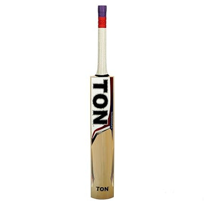 SS ton Reserve Edition KW No 5 Cricket Bat, Class 1, Cashmere Willow, Size 5, Leather Ball