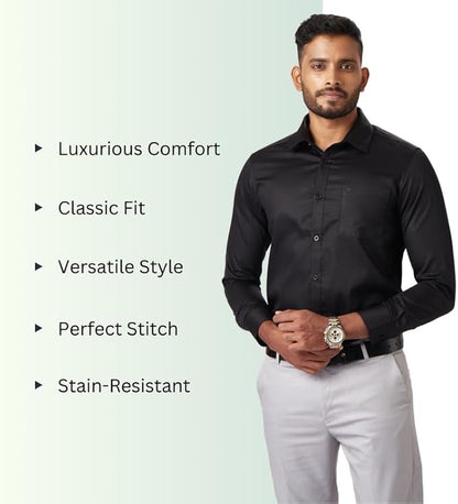 Kut for You Herrenhemd Slim Fit mit langen Ärmeln | Material: Baumwolle | für Männer & Jungen | Leicht | Button-Down-Kragen | Klassische Passform