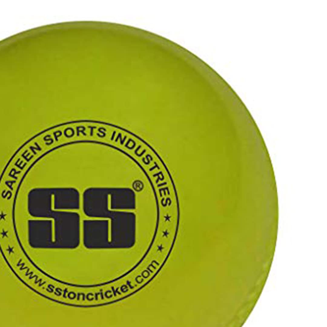 SS Wind Light Cricketball (5er-Pack) | Gummi | Geeignet für Trainingsspiel | Fester Innenkern | Wetterfest | Training | Leichtgewicht