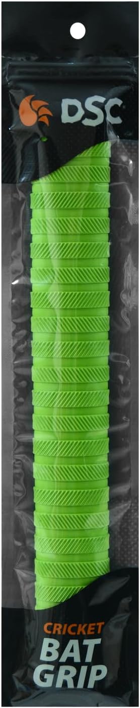 DSC Ring Chevron Cricket Grip | Color: Multicolor | Size: Standard | Pack of 1 | Material: Rubber | Improved control | Long-lasting performance | Easy installation | Use for all players