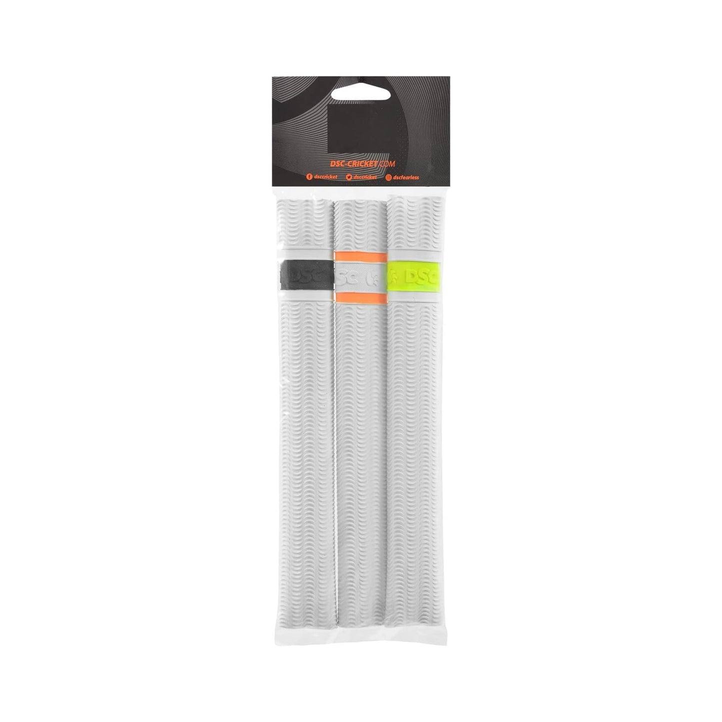 DSC Ripple Flite Cricket Bat Grip | Farbe: Multicolor | Größe: Standard | Packung mit 1 Stück | Material: Gummi | Verbesserte Kontrolle | Langlebige Leistung | Einfache Installation | Verwendung für alle Spieler