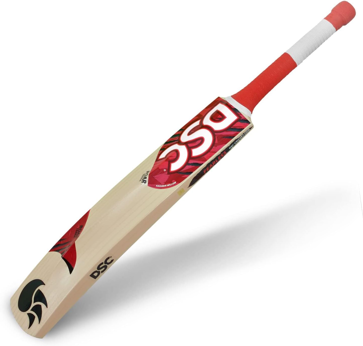 DSC Roar Terra Kashmir Willow Cricket Bat | Farbe: Multicolor | Größe: 1 | Für Herren | Material: Weidenholz | Hergestellt aus leichtem Kashmir Willow | Leichtgewichtige Bats und Crossweave Band auf dem Gesicht