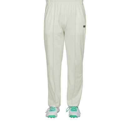 DSC 1500290 Atmos Polyester Cricket Pants | For Men | Material: Polyester | Ideal for Indian climate conditions | Fully elasticated waistband and raw leg length for individual fit