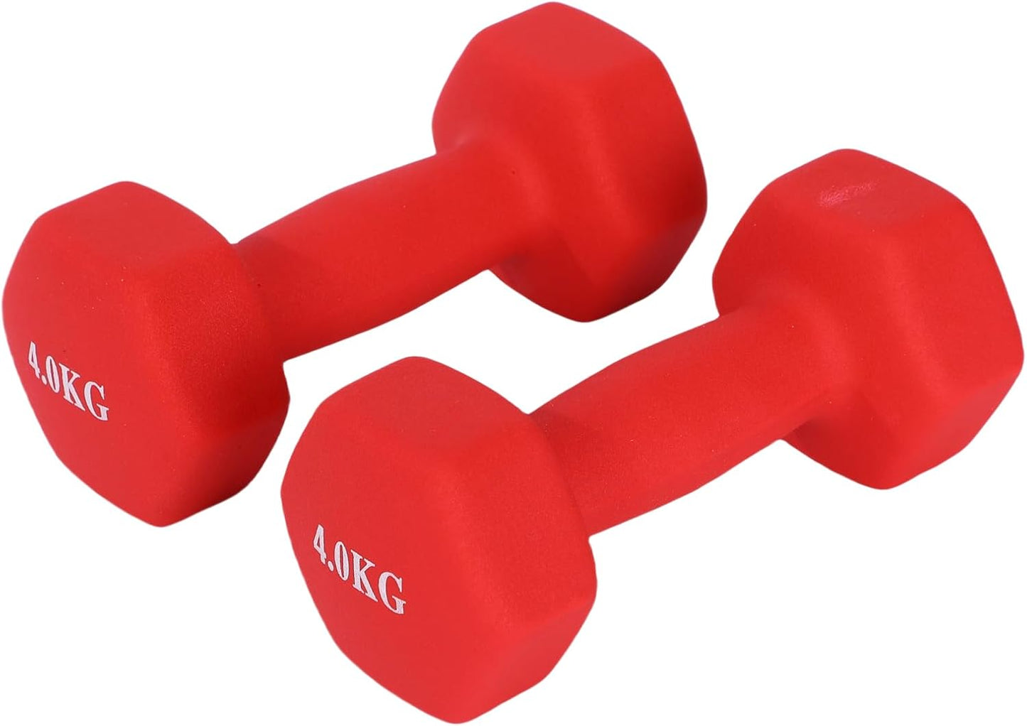 Endless Neoprene Coated Fixed Dumbbell for Gym Exercises | Material: Iron with Vinyl Coat | Weights for Women and Men | Color: Multicolor