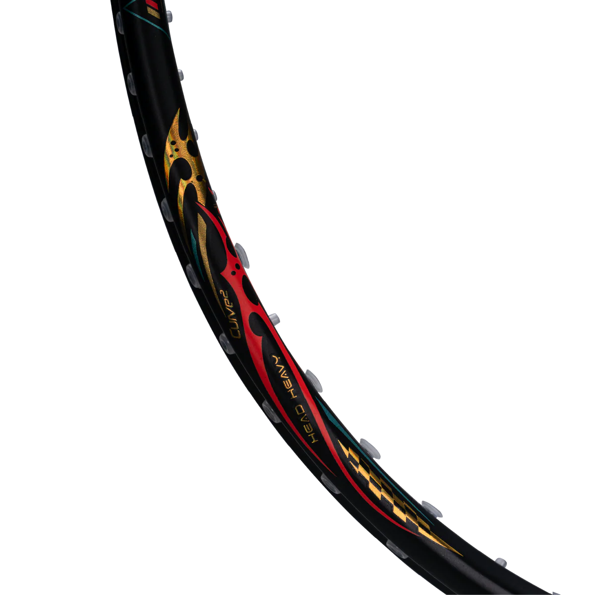 HUNDRED Z-TRONIC 100 Badmintonschläger (4U) – Leistung, Kraft und Stabilität (Schwarz-Weiß)
