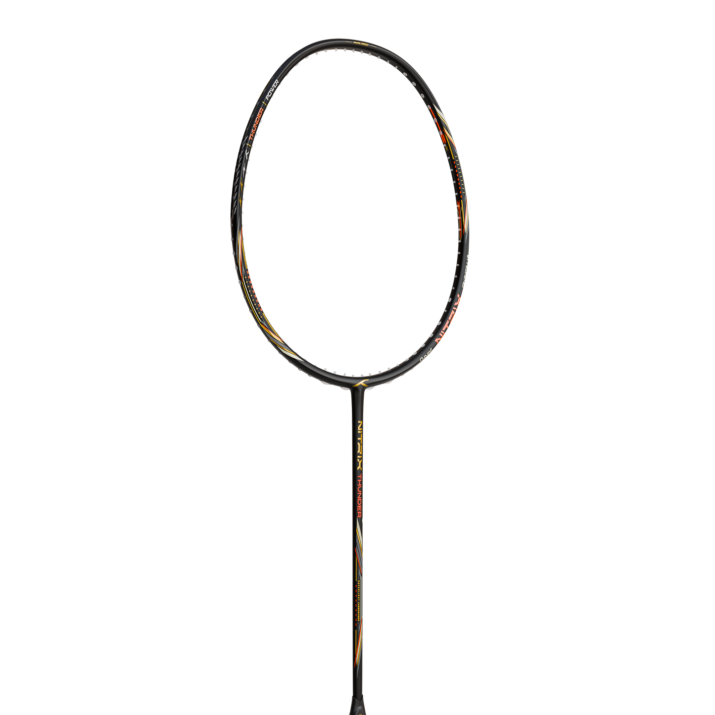 HUNDRED NITRIX THUNDER Badmintonschläger (5U) Geschwindigkeit & Kraft