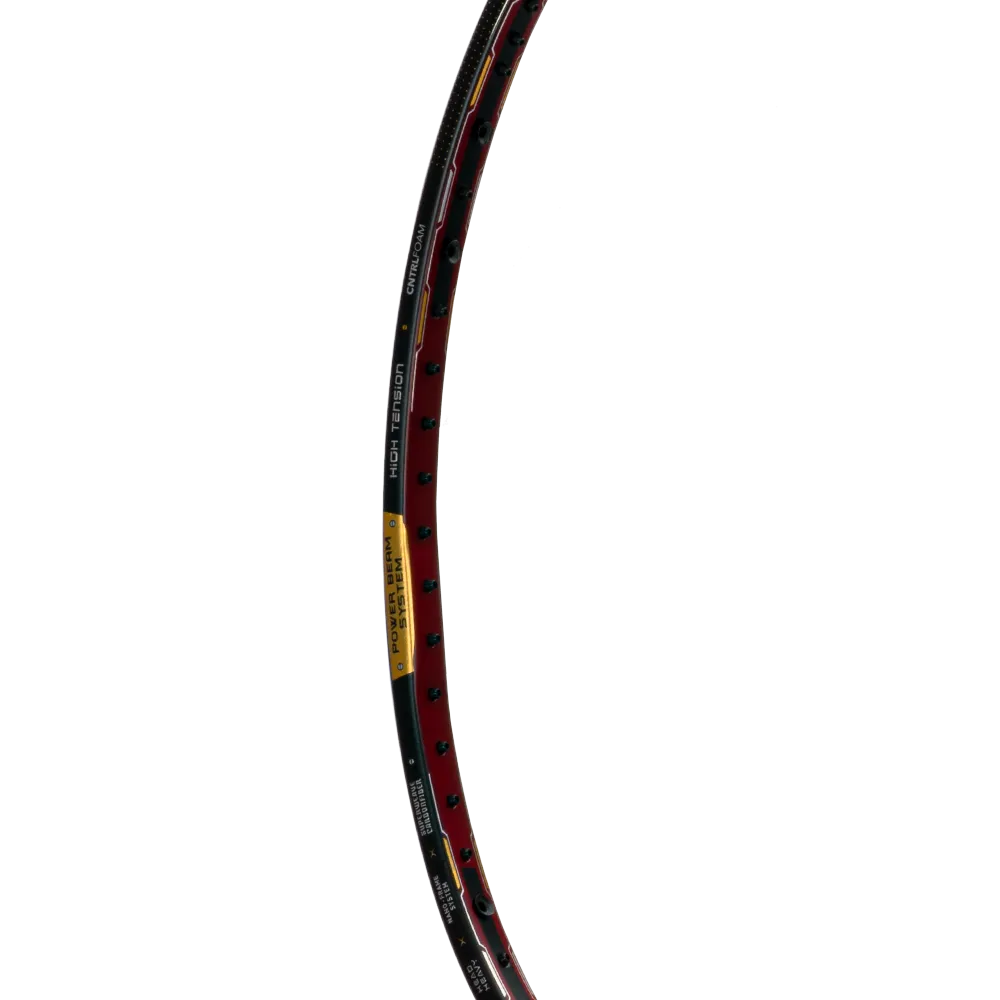 Hundred IONIQ 100 (4U) Badmintonschläger (Schwarz/Rot)