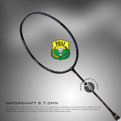 Hundred Cult 82 Carbon Fibre Unstrung Badminton Racket with Full Racket Cover for Intermediate Players
