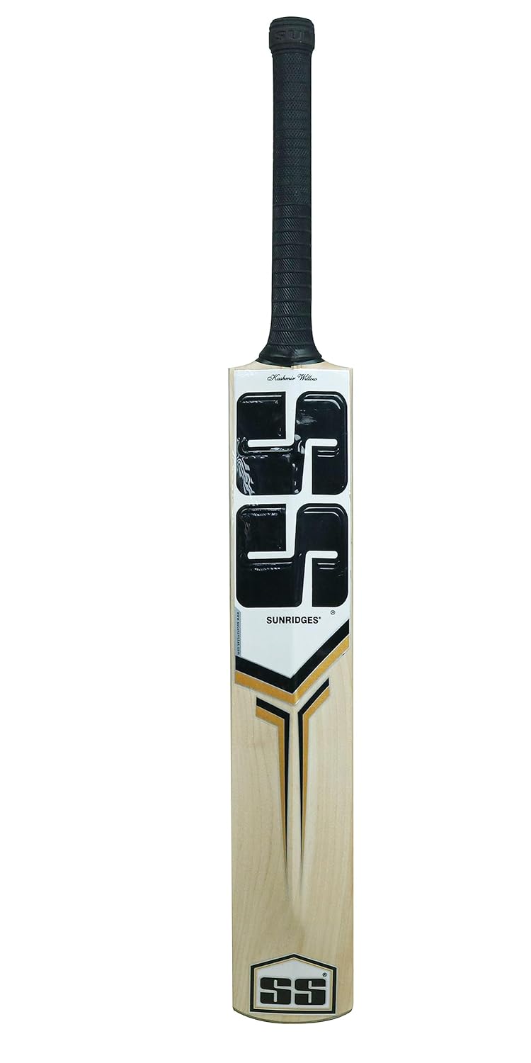 SS SKY Smasher Kashmir Willow Cricket Bat | Farbe: Braun | Material: Kashmir Willow Wood | Leichtgewicht | Für fortgeschrittene Spieler