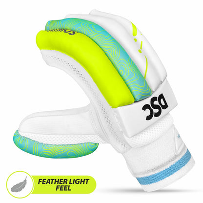 DSC Condor Atmos Cricket Batting Gloves | Multicolor | Für Linkshänder Batsman
