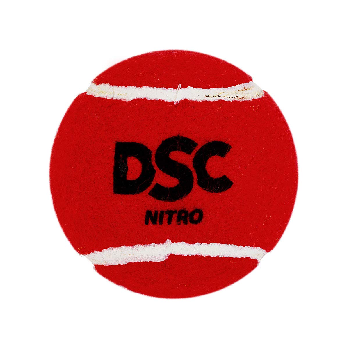 DSC Nitro Heavy Tennis Cricket Ball (Pack of 12) | Leather | Suitable for practice games | Training | Hard court | Grass