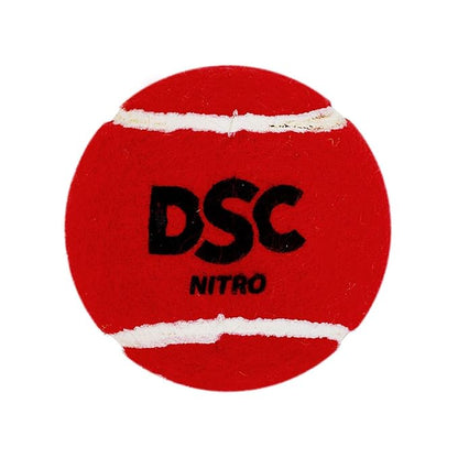 DSC Nitro Light Gummi-Tennisball (2 Stück ) | Farbe: Rosa | Premium-Außenfilz für längere Haltbarkeit | Nähte aus geformtem Gummi | Ideal für Anfänger