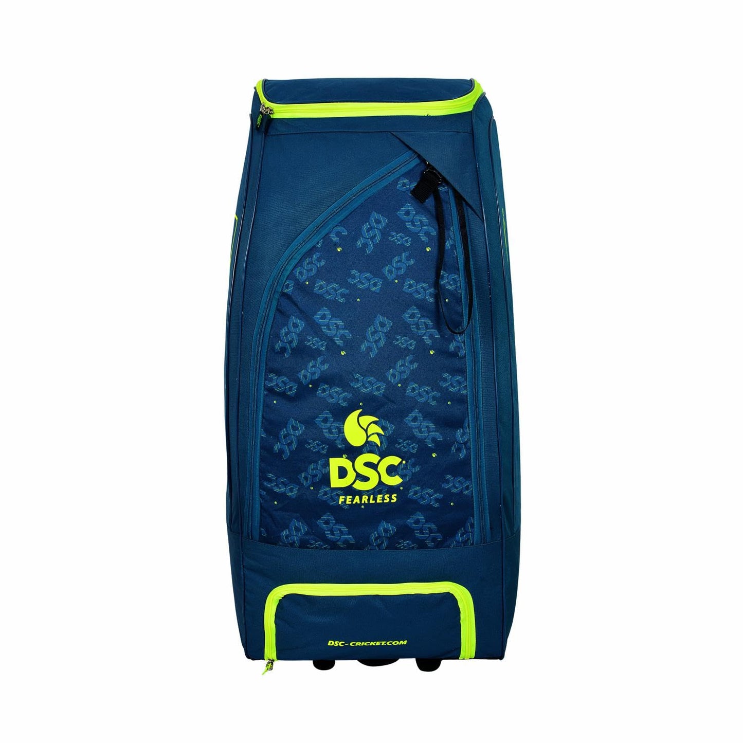 DSC Condor Pro Duffle Wheeler Polyester Cricket Kit Bag | Integrated Shoe Compartment | Green