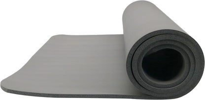Endless NBR Black Yoga Matte | Bequeme und strapazierfähige Gymnastikmatte | Anti-Rutsch-Phthalat getestet | Größe: 183 * 61cm, 1cm dick | Farbe: Schwarz | NBR-Schaum | Übung, Yoga, Pilates und Workouts
