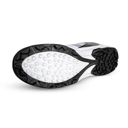 Vector X Blast Cricket Shoes | Color: White & Black | Size: 6 UK/ 7US / 40EU | For Men &amp; Boys | Material: Synthetic Leather | Increase your training load | Recover faster