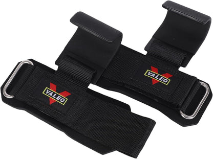Endless Weightlifting Hook, Set of 2, Black, Material: Metal and Neoprene, Handles for Dead Lifting, Premium Workout Hook, Gym Training Hook Straps with Heavy-Duty Metal Hooks