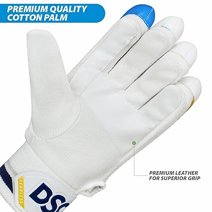 DSC Condor Ruffle Cricket Batting Gloves | Multicolor | Größe: Herren | Für Rechtshänder Batsman