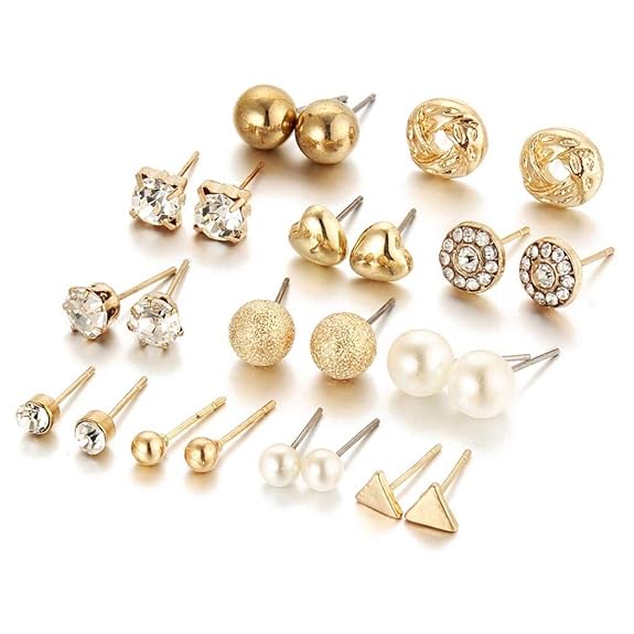 YouBella Schmuck für Frauen, Ohrringe für Frauen, Ohrringkombinationen für Mädchen und Frauen