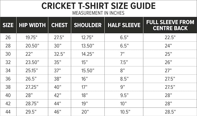 DSC Men's Atmos Polyester Full Sleeve Cricket T-Shirt Size 32 (White) | Lightweight | Comfortable | Stylish