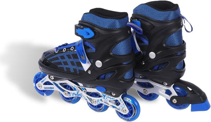 Endless EL1025 Inline Skates Aluminium Chassis und 70 mm PU Räder | Vorderrad Flash, ABEC 7 Lager | In-Outdoor