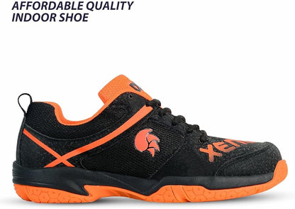 DSC Xeno Badmintonschuhe  Für Herren und Jungen | Mit nicht abfärbender Laufsohle aus Naturkreppgummi