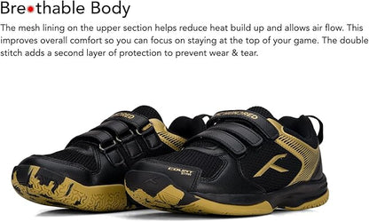 HUNDRED Herren Court Star Badminton Schuhe (Non Marking) | Leicht & Langlebig | X-Cushion Schutz