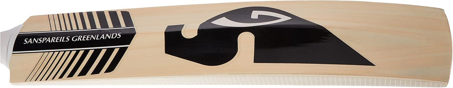 SG Scorer Classic Cricketschläger für Herren und Jungen (Beige) | Material: Kashmir Willow | Leichtgewicht | Kostenloser Bezug | Spielfertig | Für fortgeschrittene Spieler | Ideal für Lederball