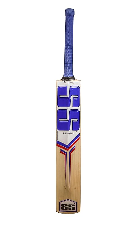 SS Sky Flicker kashmir Willow Cricket Bat | Farbe: Beige | Größe: Kurzer Griff | Material: Kashmir Willow Wood | Leichtgewicht | Für fortgeschrittene Spieler