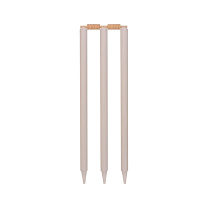 DSC Duco Finish Cricket Stümpfe Set mit Bails | Holz | Größe: Voll