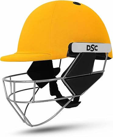 DSC SCUD Cricket-Helm | Marineblau | Größe: Large | Für Männer & Jungen | Festes Federstahlgitter | Verstellbarer Rückenstützriemen | Abnehmbares und waschbares Schweißband | Leichtgewicht