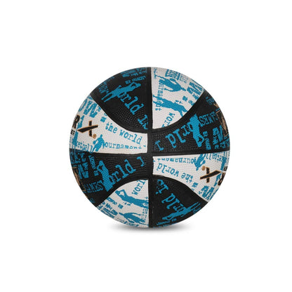 Vector X Power Basketball | für Männer und Jungen | Material: Gummi | Wasserbeständiger Ball | Befeuchten Sie die Nadel vor dem Einsetzen