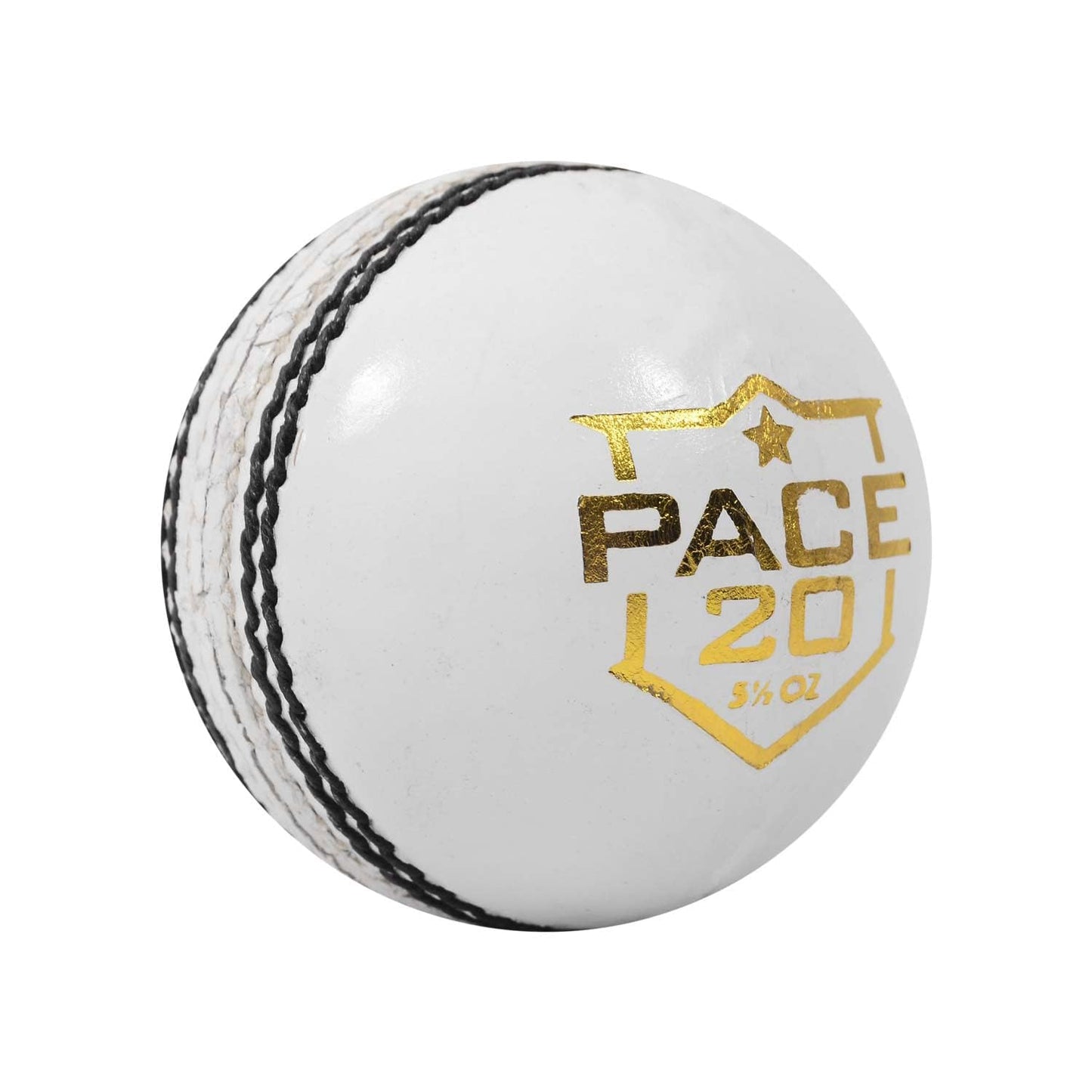 DSC Pace 20 Cricket Leather Ball | Size: Standard | For Men & Boys | Material: Leather | Portuguese Cork & Superior Grade | High Quality and Durable