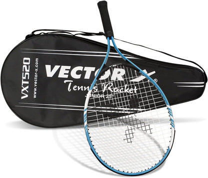 Vector X Vxt 520 25 inch full string tennis racket (yellow, black)