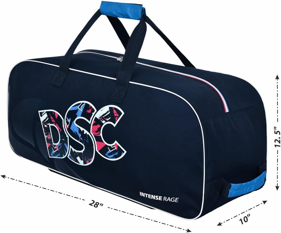 DSC INTENSE RAGE (mit Rädern) CRICKET KIT BAG - 28 X 12.5 X 10"-2024