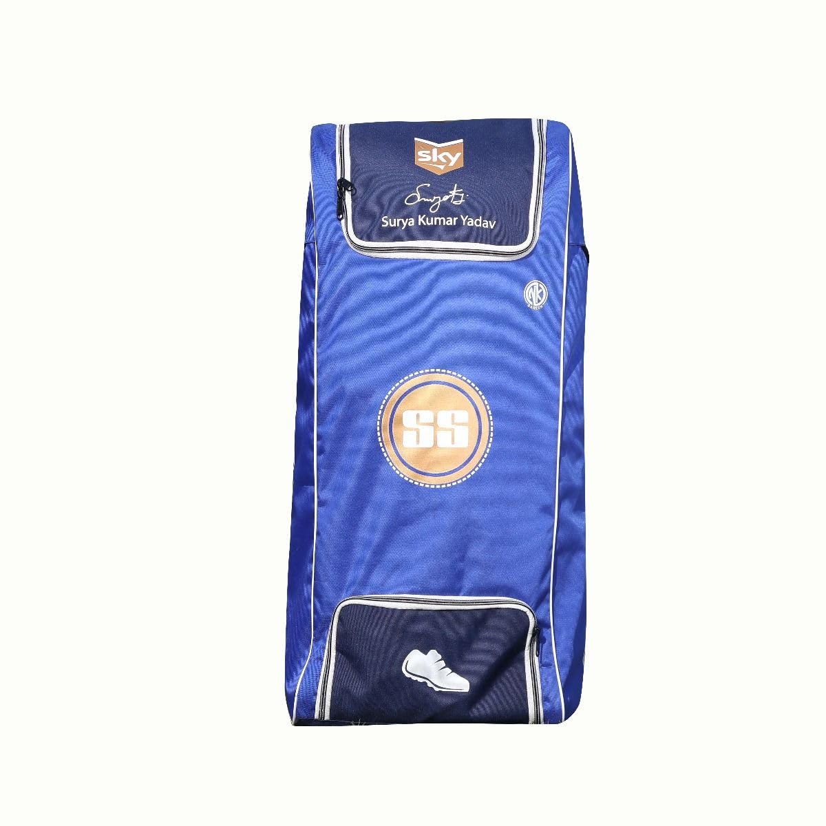 SS Mass Cricket Kit Bag | Leichtes Gewicht mit attraktivem Design | Wetterbeständig | Geräumiger Stauraum | Komfort | Stilvoll und sportlich | Schulterriemen