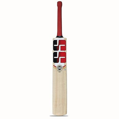 SS 281 Cricketschläger für Herren und Jungen (Beige, Größe - 5) | Material: Kashmir Willow | Leichtgewicht | Kostenloser Bezug | Spielfertig | Für Fortgeschrittene Spieler