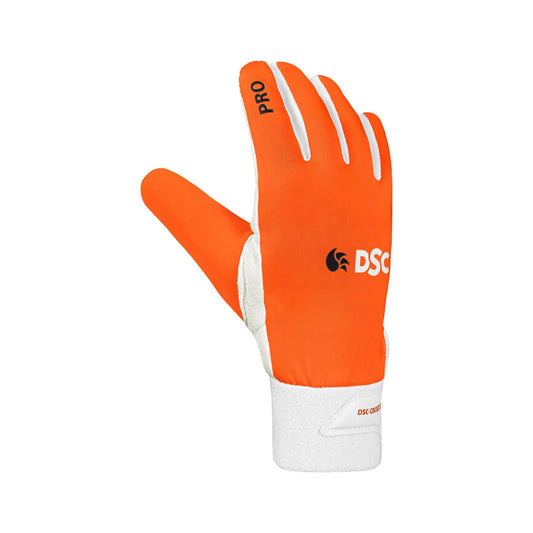 DSC 1501488 Pro Chamios Leder Cricket Wicket Keeping Innenhandschuhe für Herren | Leder Palm Handschuhe | Schnellere Schweißabsorption | Comfort Fit | Kit für Männer und Jungen | Multicolor