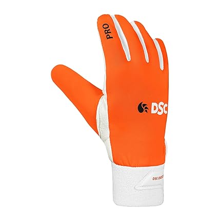 DSC 1501811 Pro Chamios Leather Cricket Wicket Keeping Inner Gloves for Boys | Leather Palm Gloves | Faster Sweat Absorption | Comfort Fit | Kit for Men and Boys | Multicolor