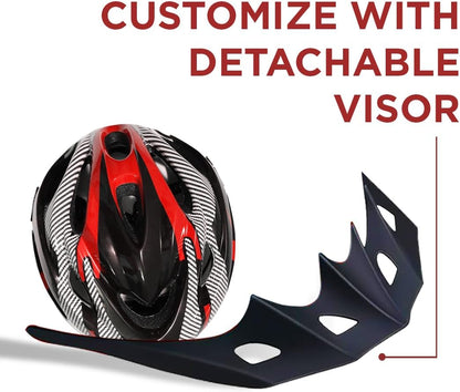 Endless EL1049 Cycle and Skates Helmet with Adjustable Strap | with Inside Cushioning Padding for Comfort | for Adults, Women and Men| Free Size| Material : Polycarbonate, EPS
